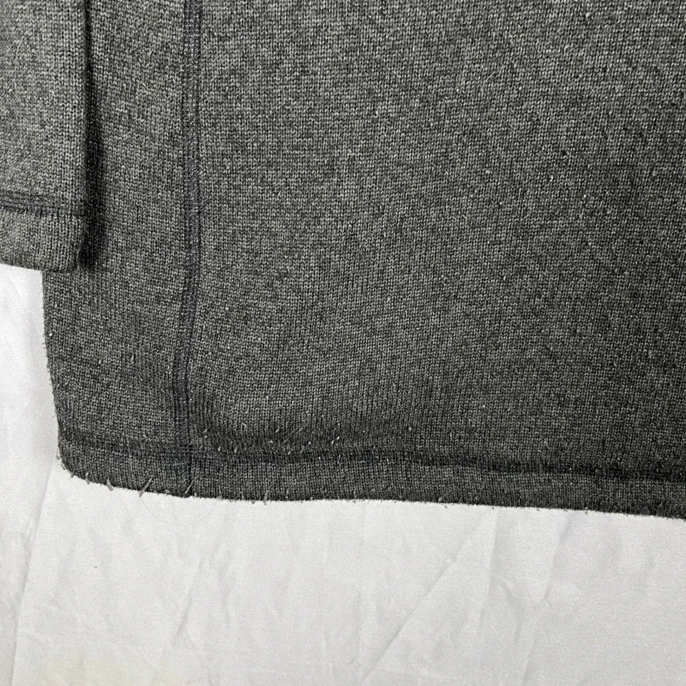 The North Face Gordon Lyons Pullover Mens XL Grey‎ 1/4 Zip Sweater Fleece
